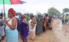 UNFPA assists over 300 women and girls providing dignity kits in flood-affected Beitbridge 