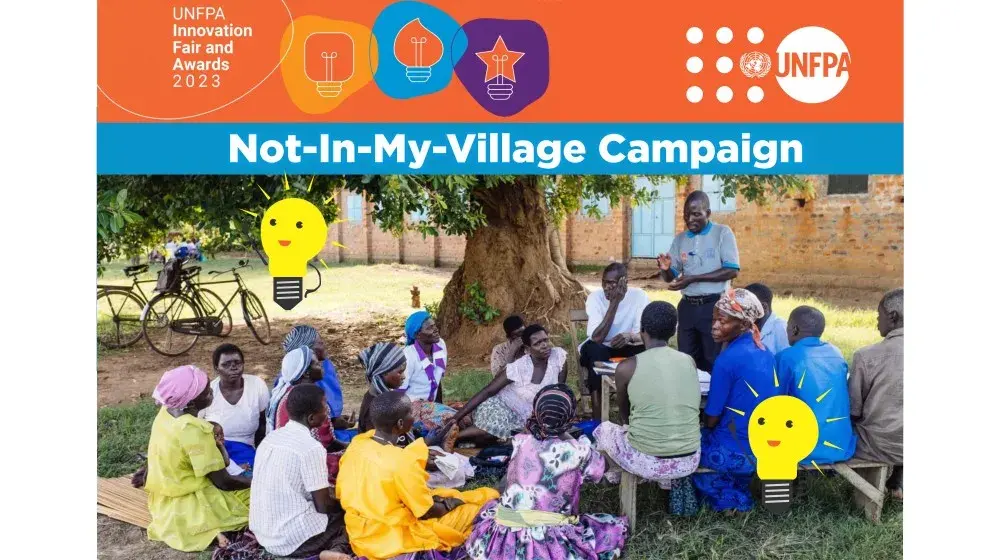 UNFPA Zimbabwe's "Not-In-My-Village" Campaign Wins Innovation Award in 'Dare to Dream' Category