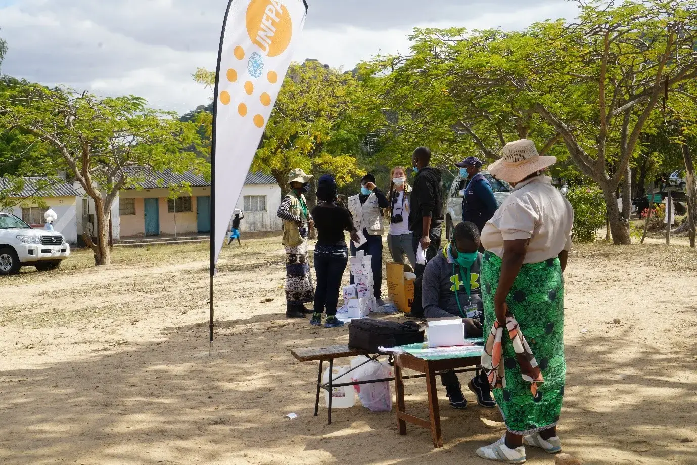 UNFPA & World Food Programme, partners working together to bring sexual and reproductive health services closer to communities at food distribution points